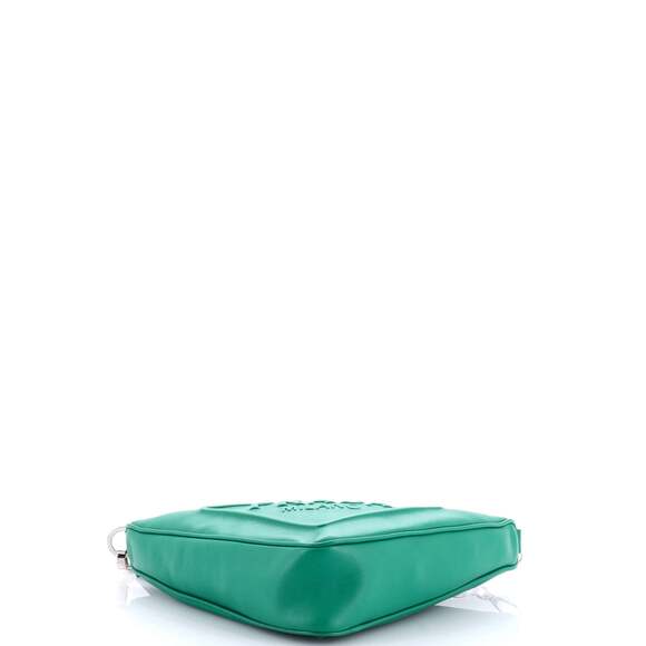 Prada Triangle Logo Zip Chain Crossbody #183468P12B - Picture 5 of 7